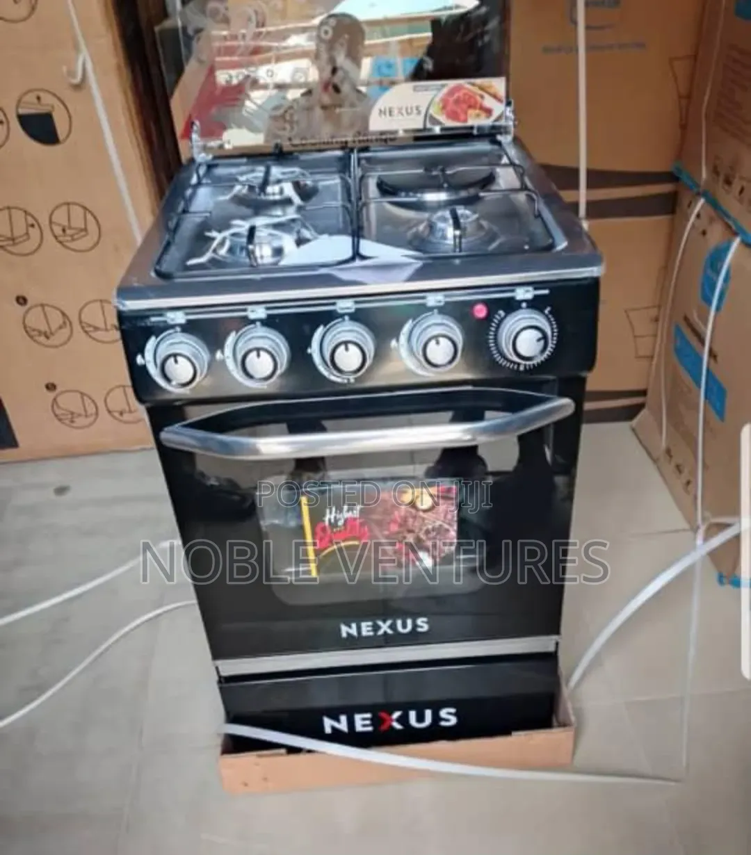 Original Nexus Freestand Gas Cooker 60x60cm 100%Copper