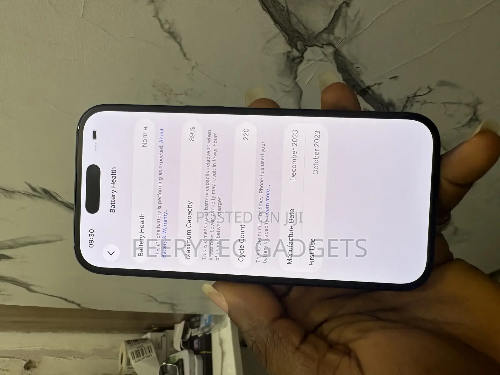 Apple iPhone 15 256 GB Black