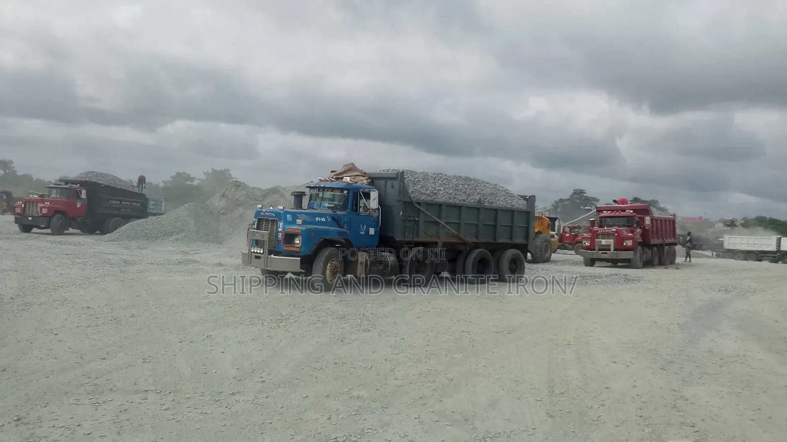 Shipping and Granite for Construction Project Use