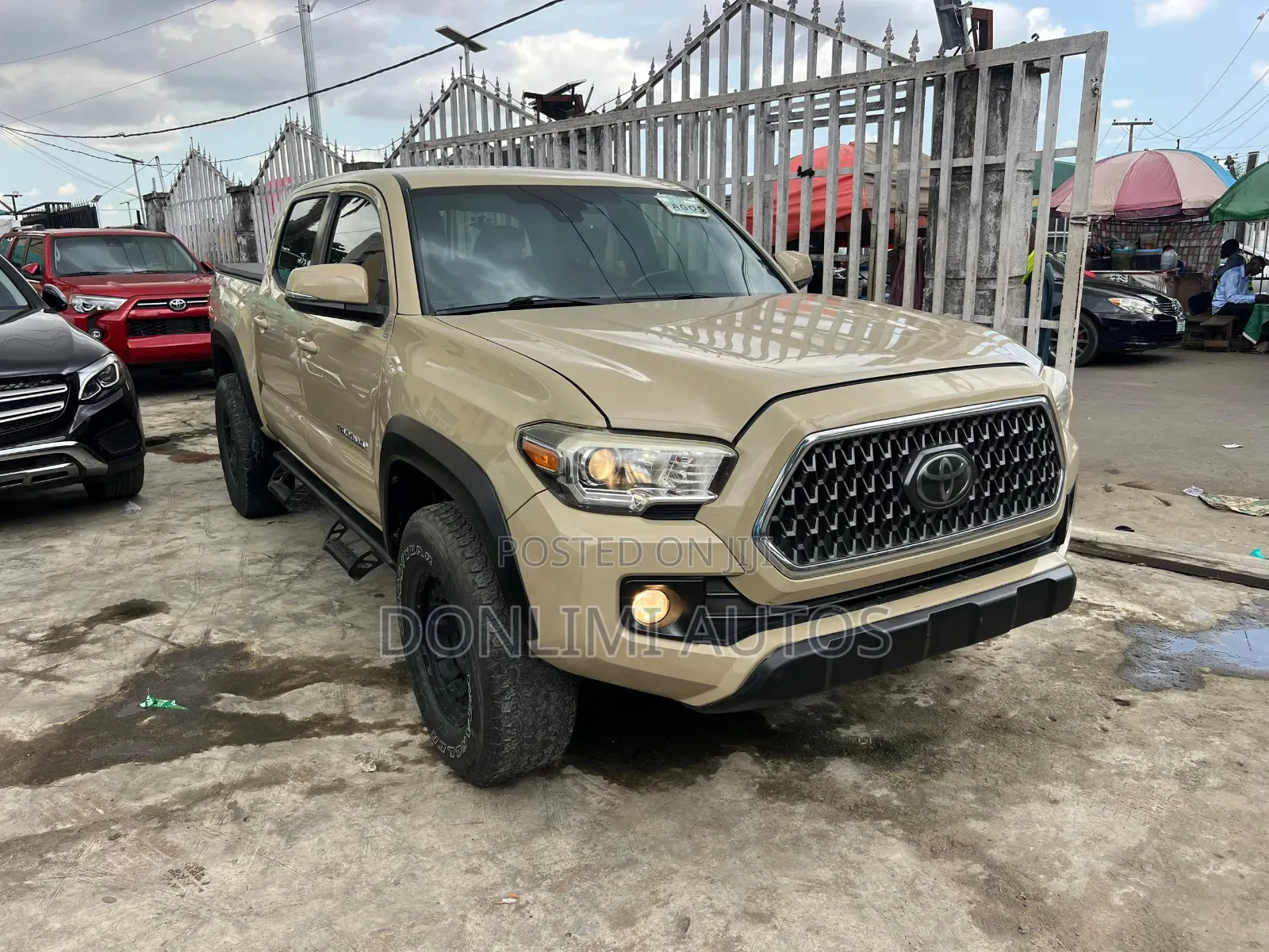 Toyota Tacoma Limited 2018 Brown