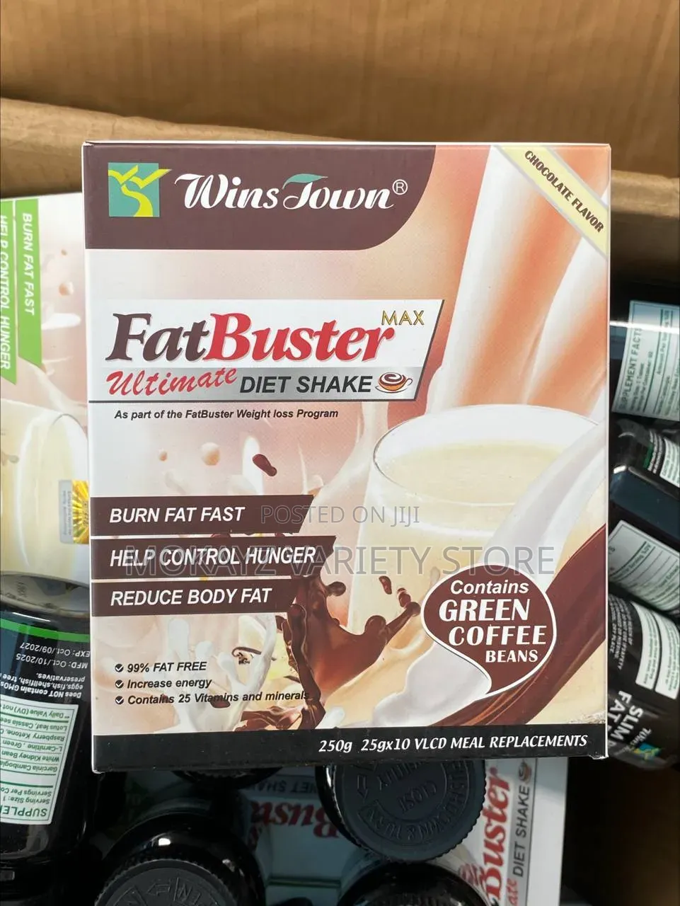 Fat Buster Shake in Different Variants 250gram (10 Sachets)