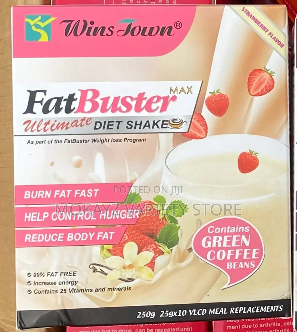 Fat Buster Shake in Different Variants 250gram (10 Sachets)