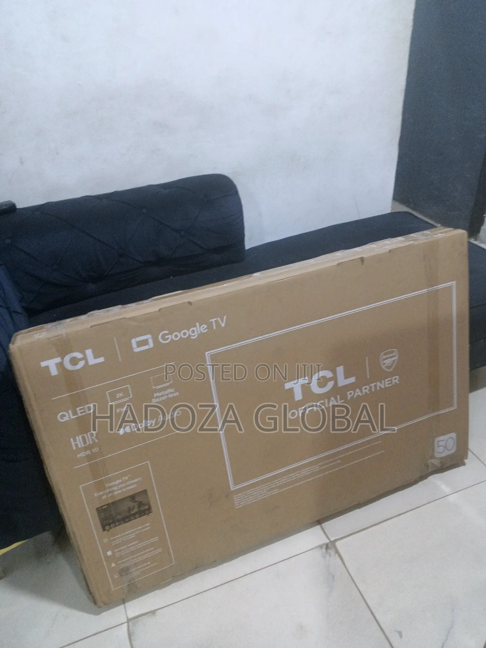 TCL 50” Google Tv – Wifi, Netflix, Prime Video Ready