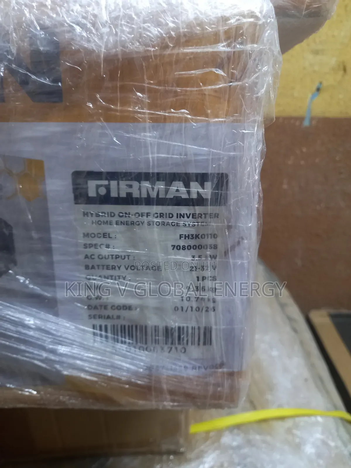 Firman 3.5kva/24v Hybrid Solar Inverter