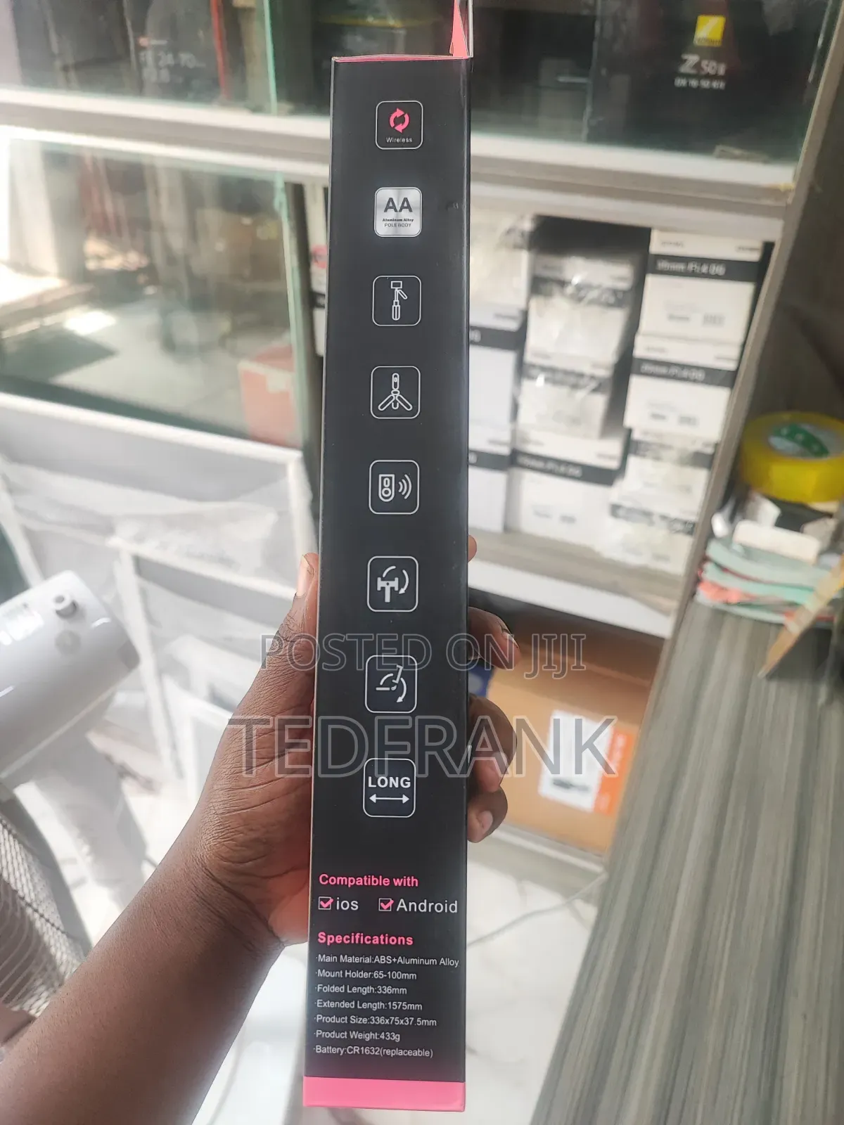 L16 Long Wireless Selfie Stick Tripod
