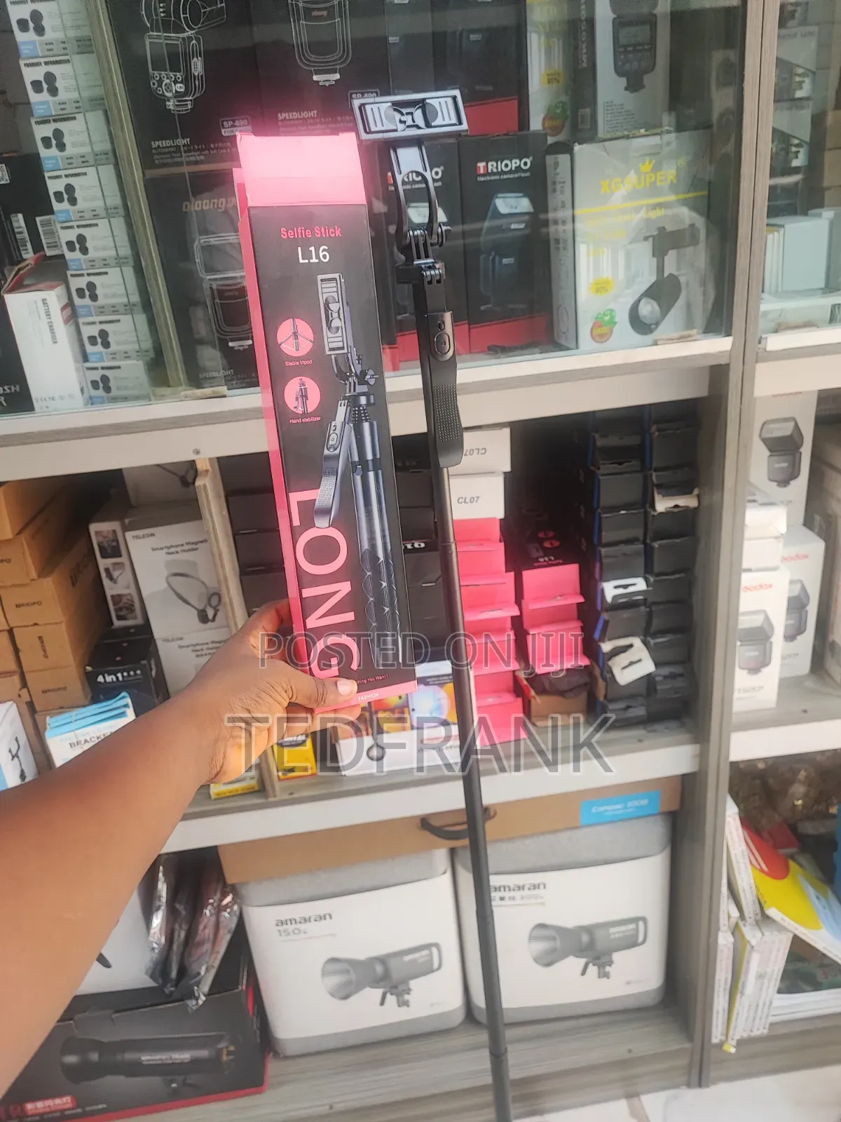 L16 Long Wireless Selfie Stick Tripod