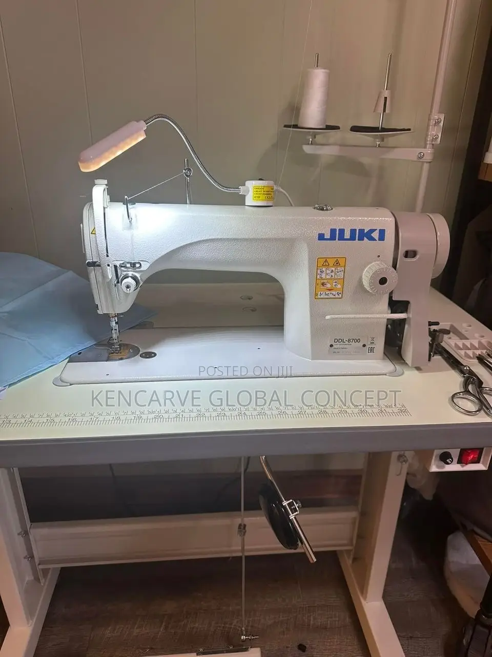 Brand New Juki Industrial Straight Sewing Machine Complete Set
