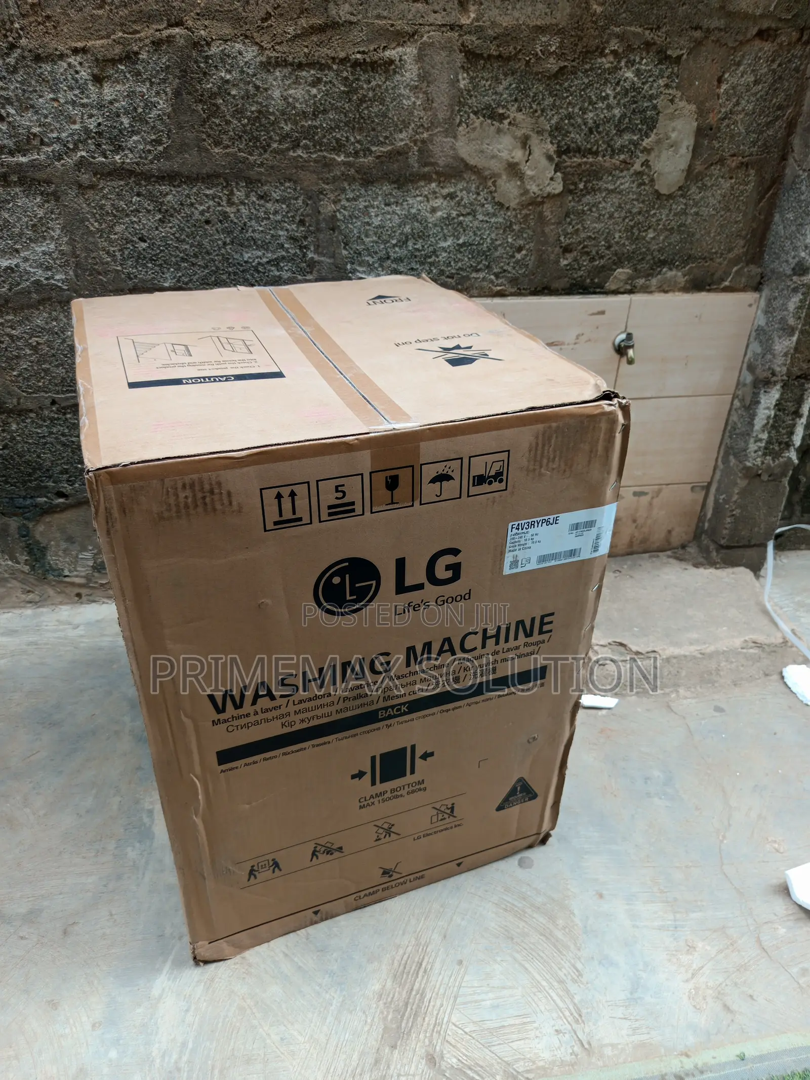 Lg Front Load Washing Machine 10.5kg Inverter Direct Drive
