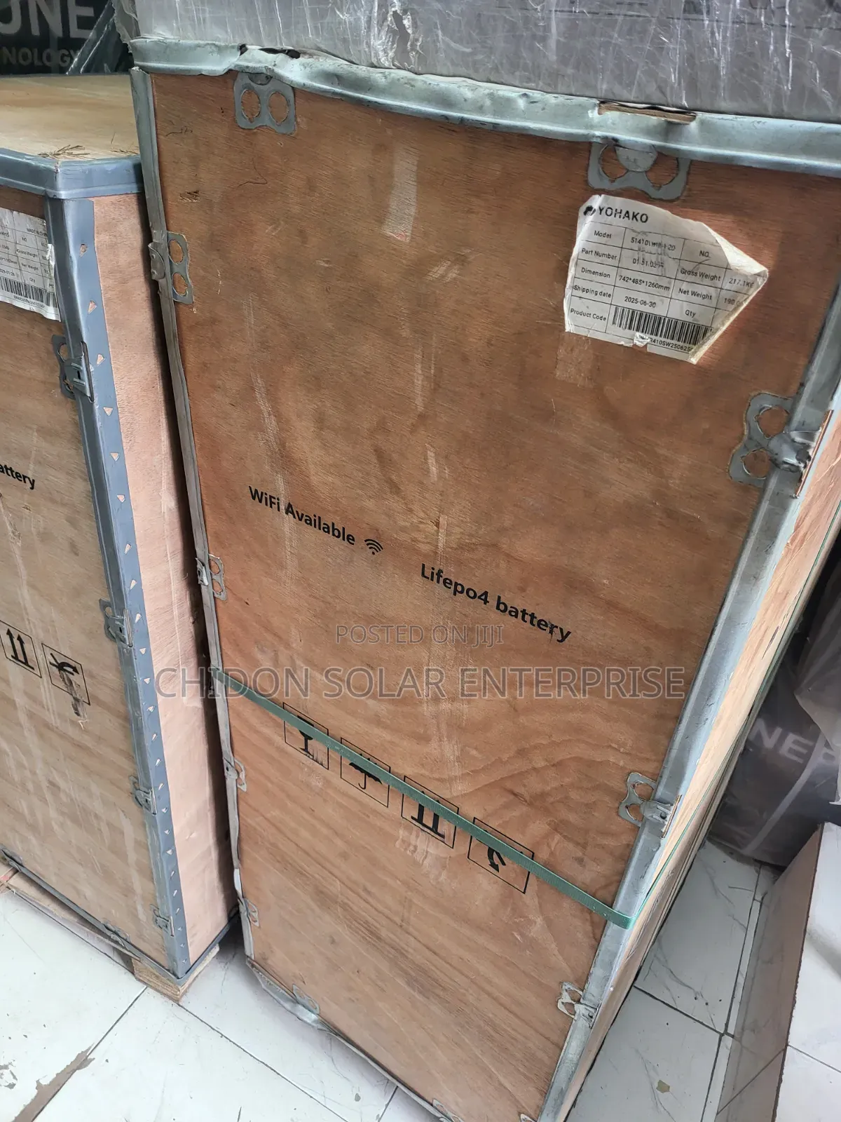 20kwh 51.2v Yohako Lithium Ion Battery