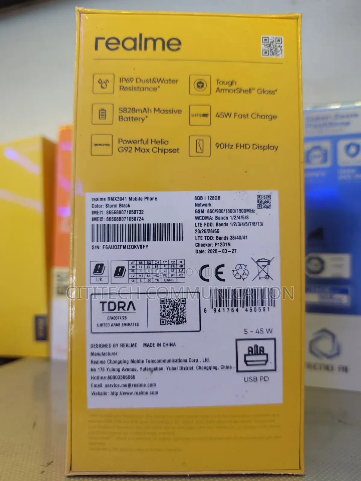 New Realme C75 128 GB