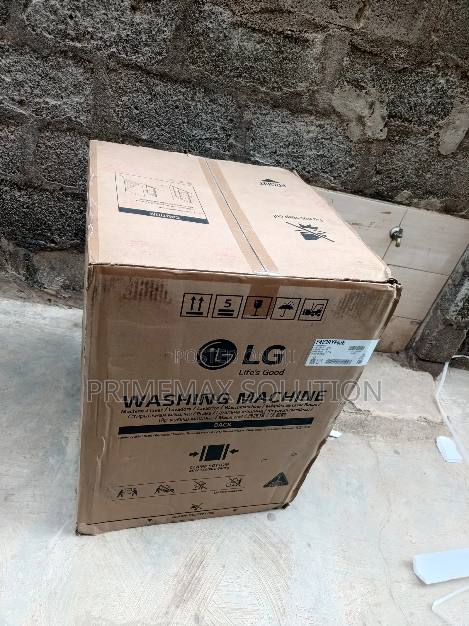 Lg Inverter 10.5kg Washing Machine Ai Motion Sensing