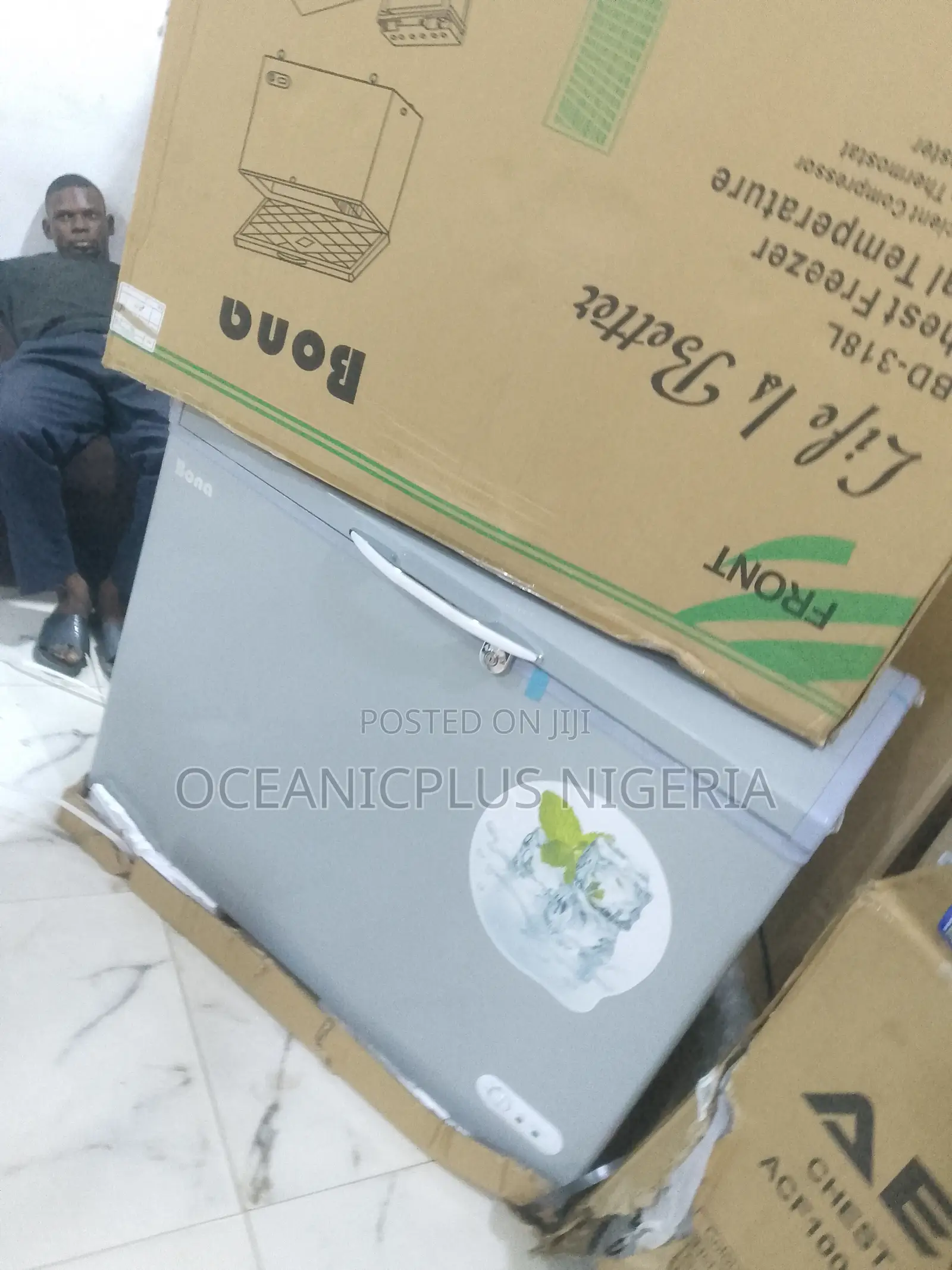 Bona Bd318l Solar Chest Freezer 318l Deep Freezer