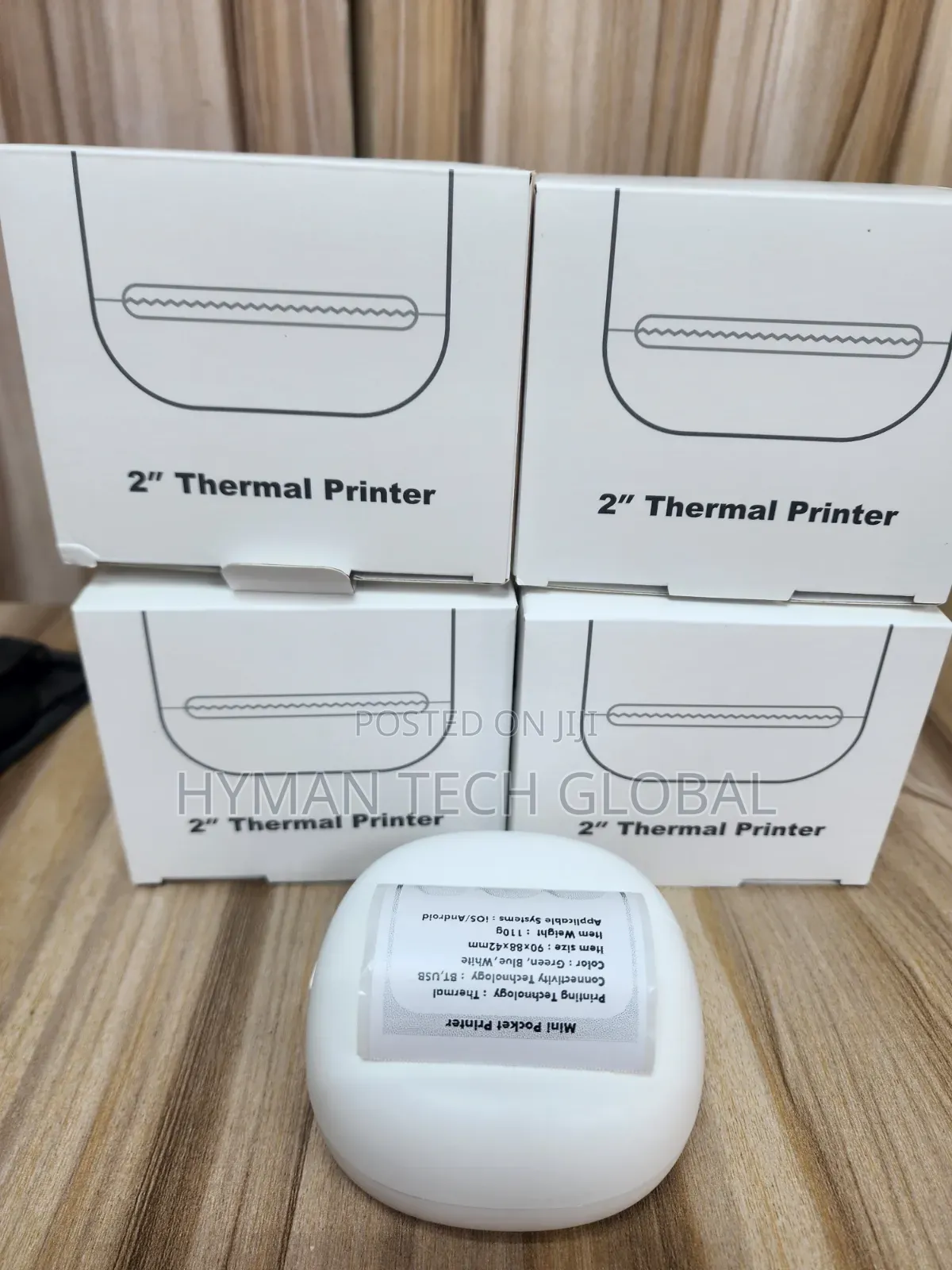 Portable Pocket Thermal Printer for Printing Label, Tagging and Photos