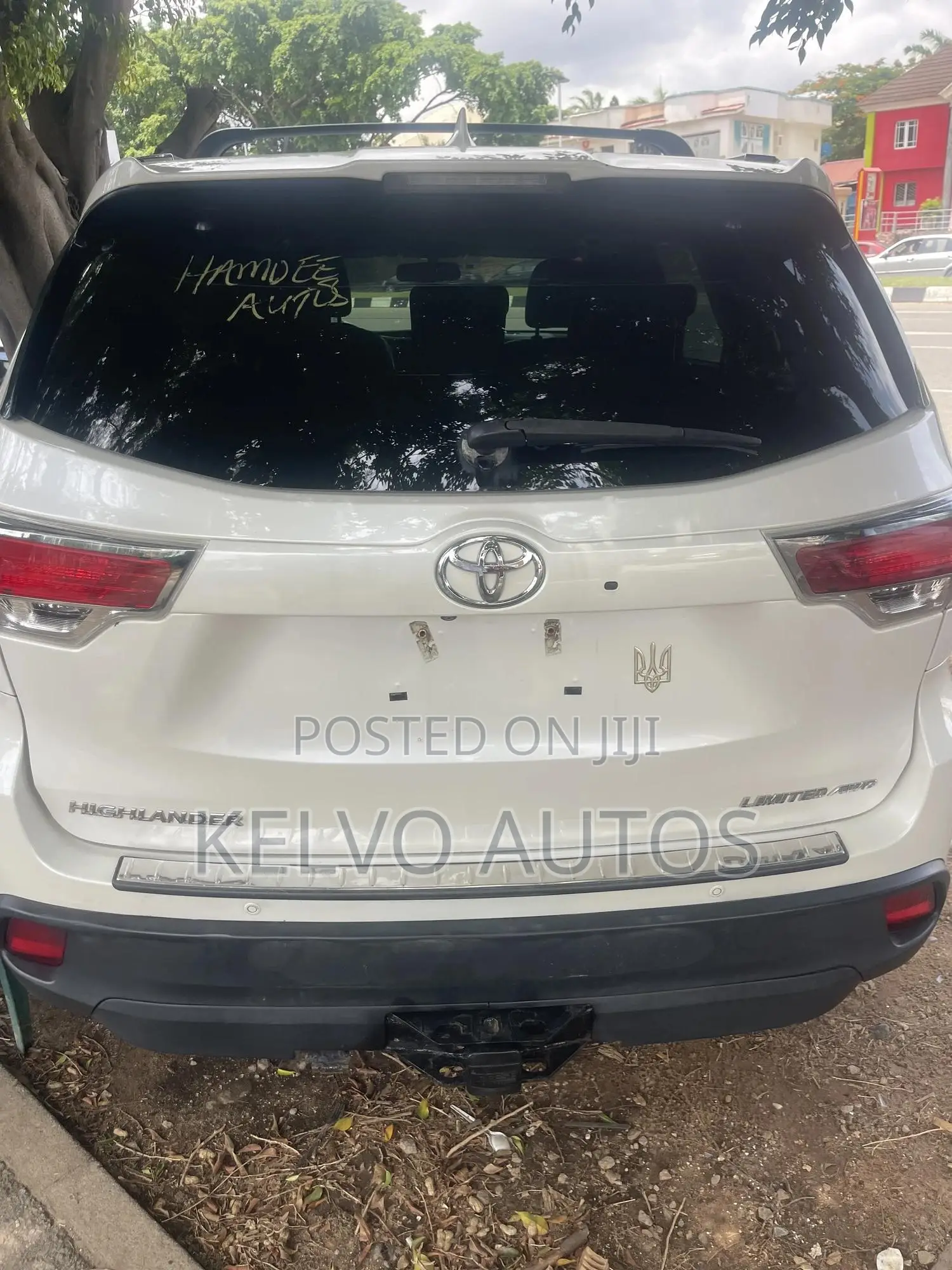 Toyota Highlander Limited V6 4x4 (3.5L 6cyl 6A) 2016 White