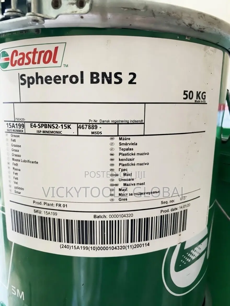 Castrol Spheerol Bns 2 High Temperature Grease 50kg