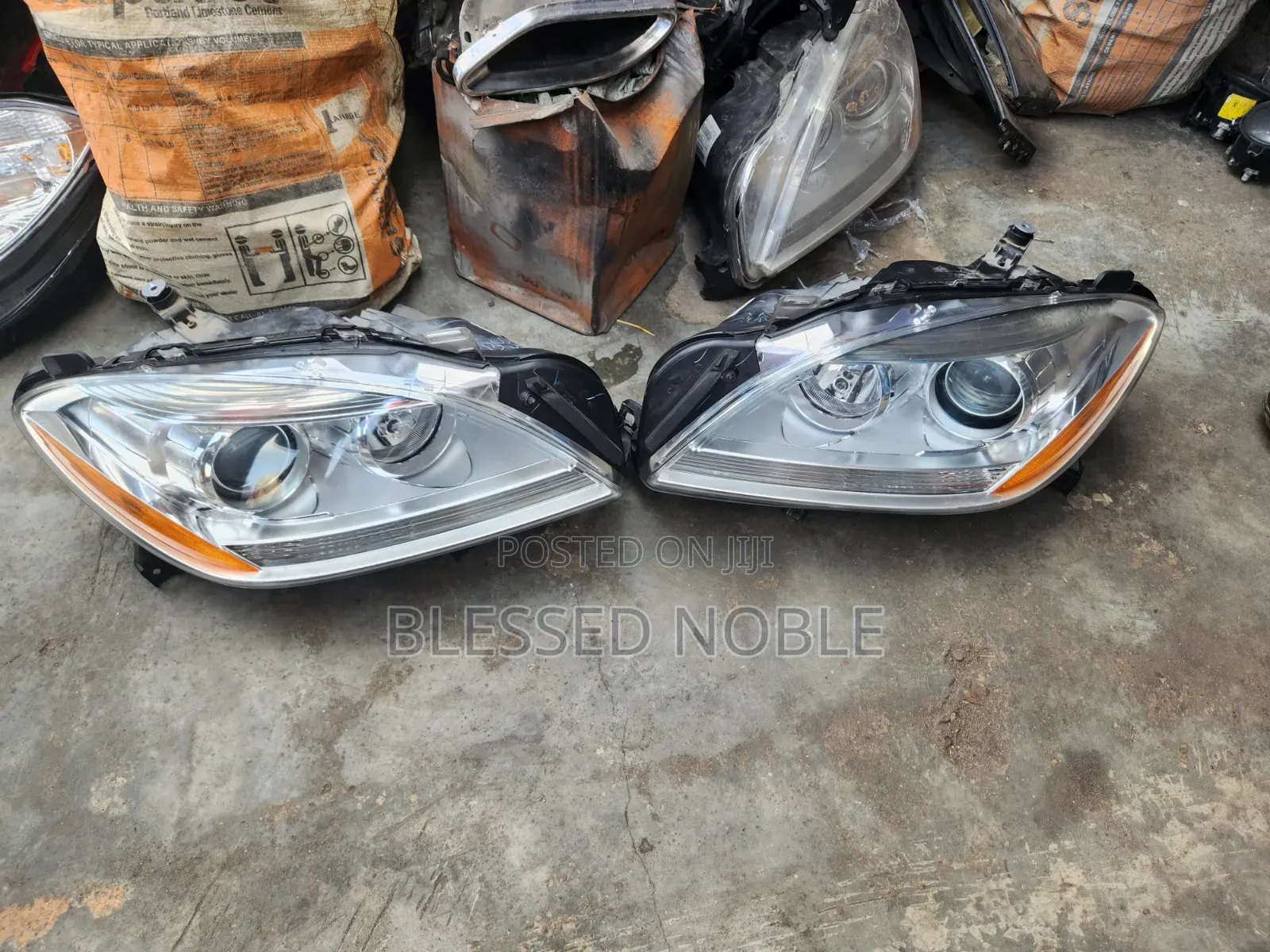 Set Headlamp Mercedes Gle-450 2016 Model