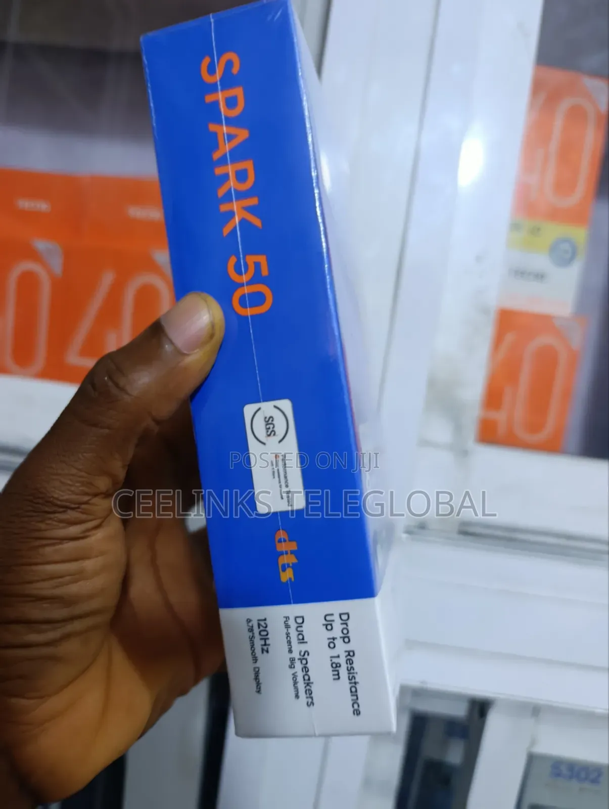 New Tecno Spark 50 128 GB Gray