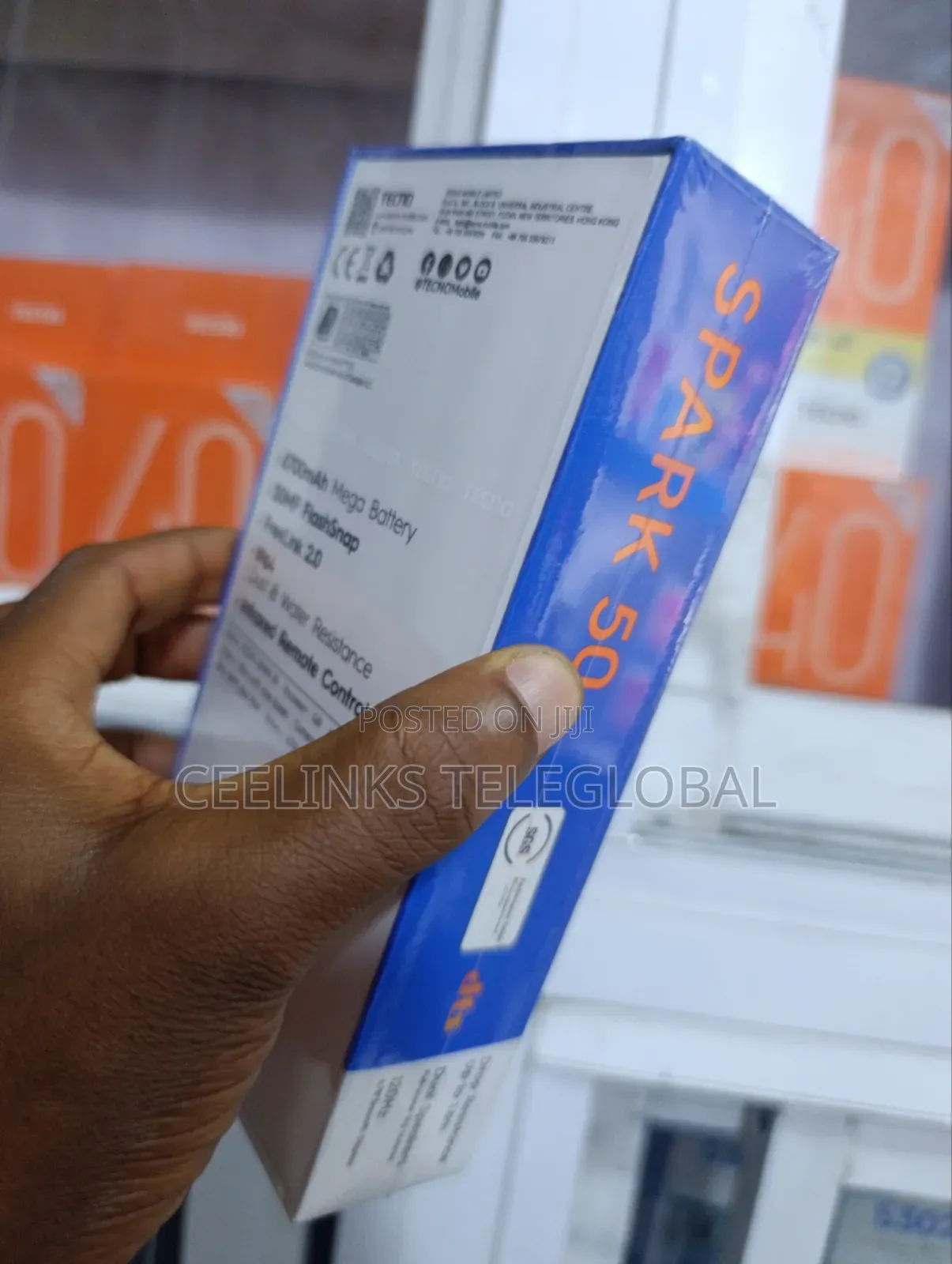 New Tecno Spark 50 128 GB Gray