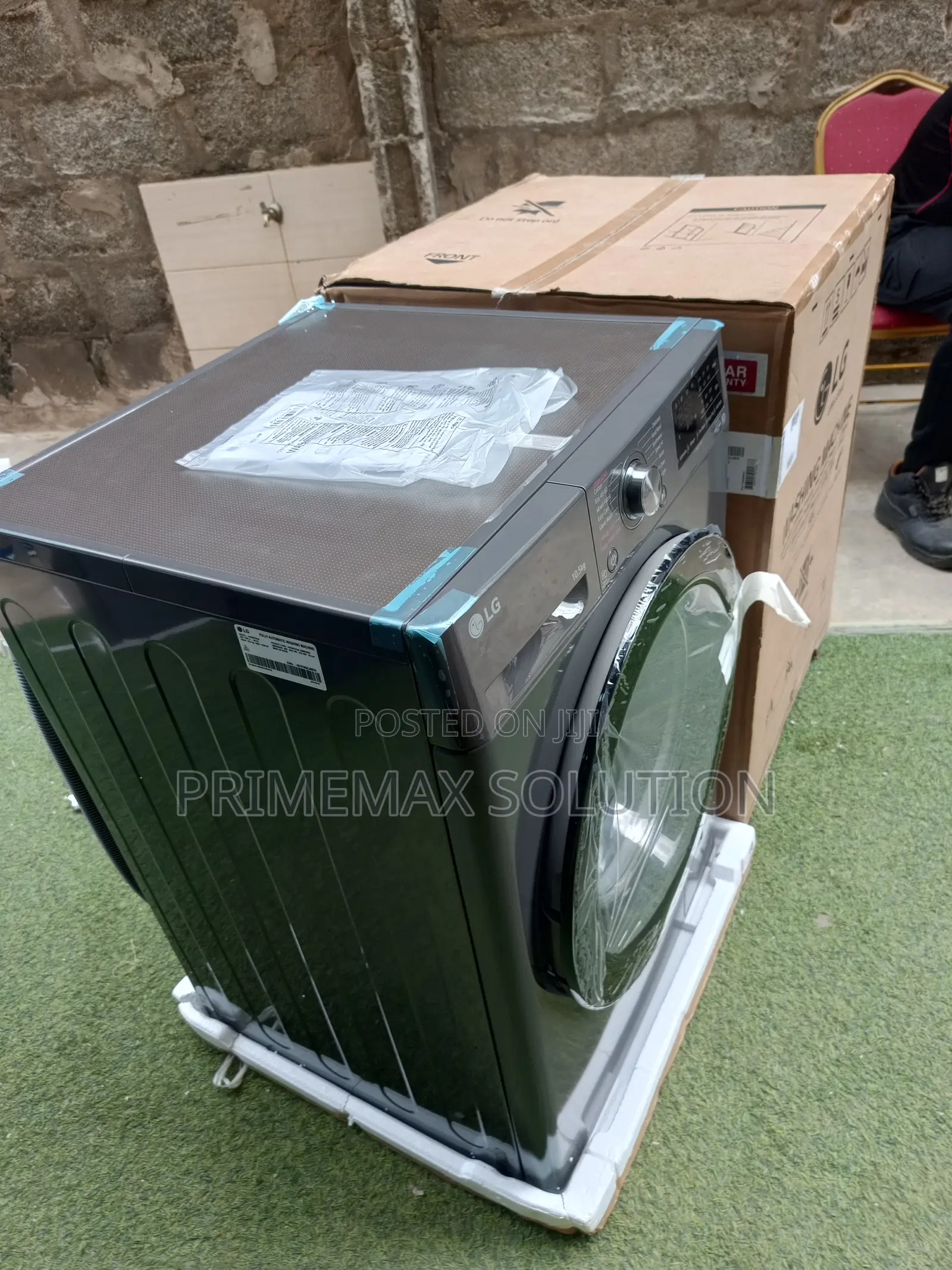 Lg Premium 10.5kg Front Load Smart Washing Machine