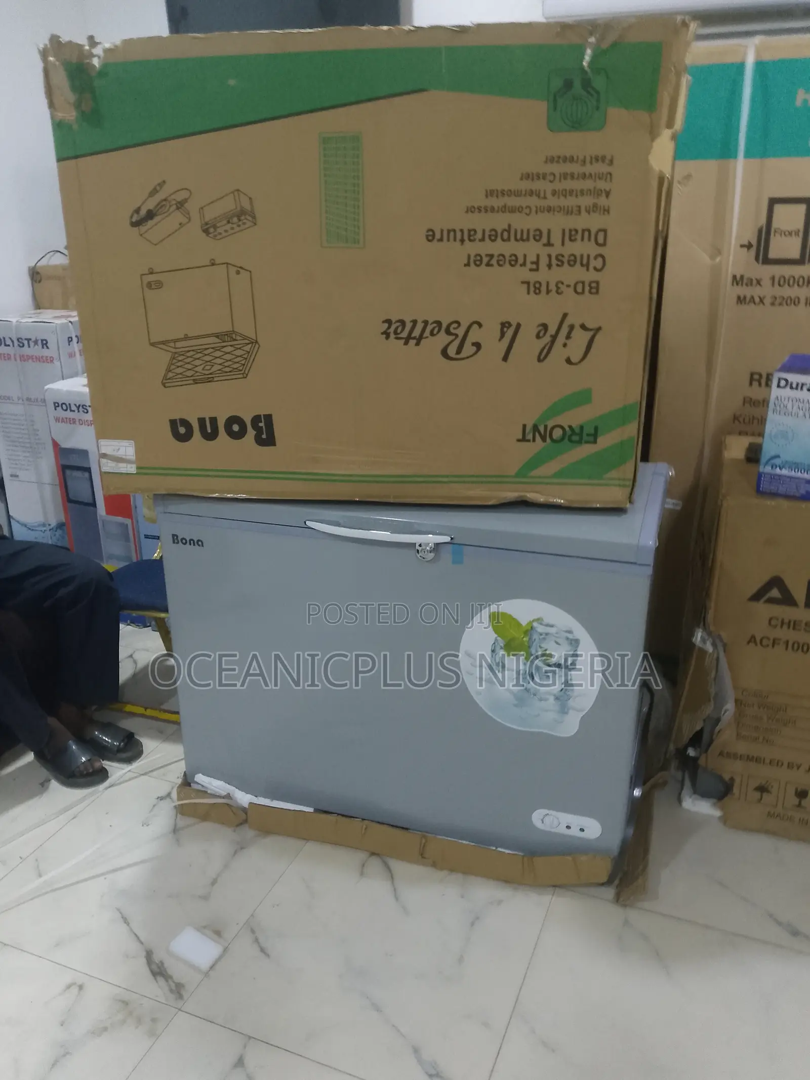 Bona Bd318l Solar Freezer Low Power Consumption