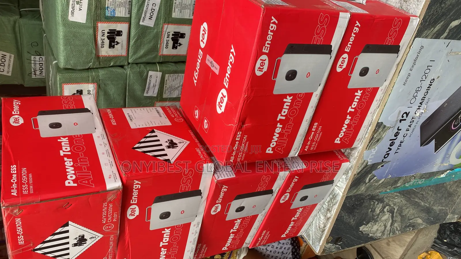 Itel Power Tank 500watts 1kwh Battery Capacity