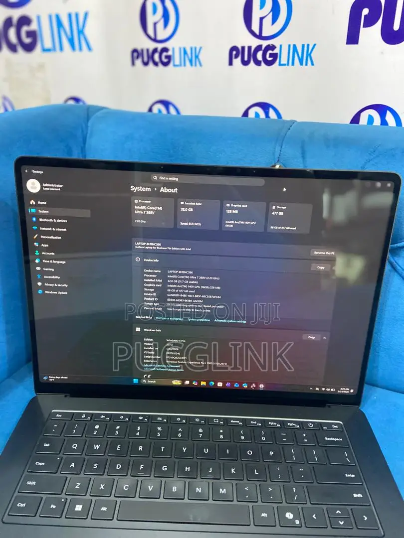 Laptop Microsoft Surface Laptop 7 32GB Intel Core Ultra 7 HDD+SSD 512GB
