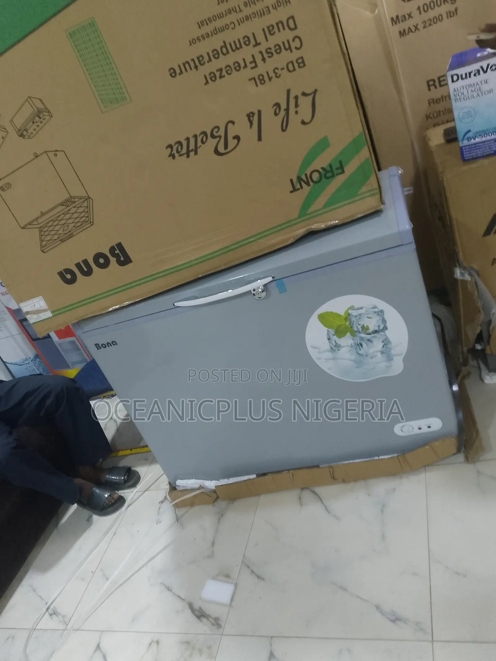 Bona Solar Deep Freezer 318l Bd318l Durable Freezer