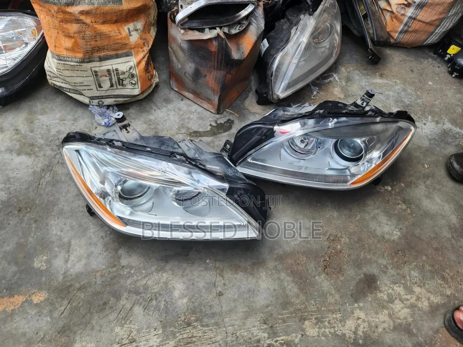Set Headlamp Mercedes Gle-450 2016 Model