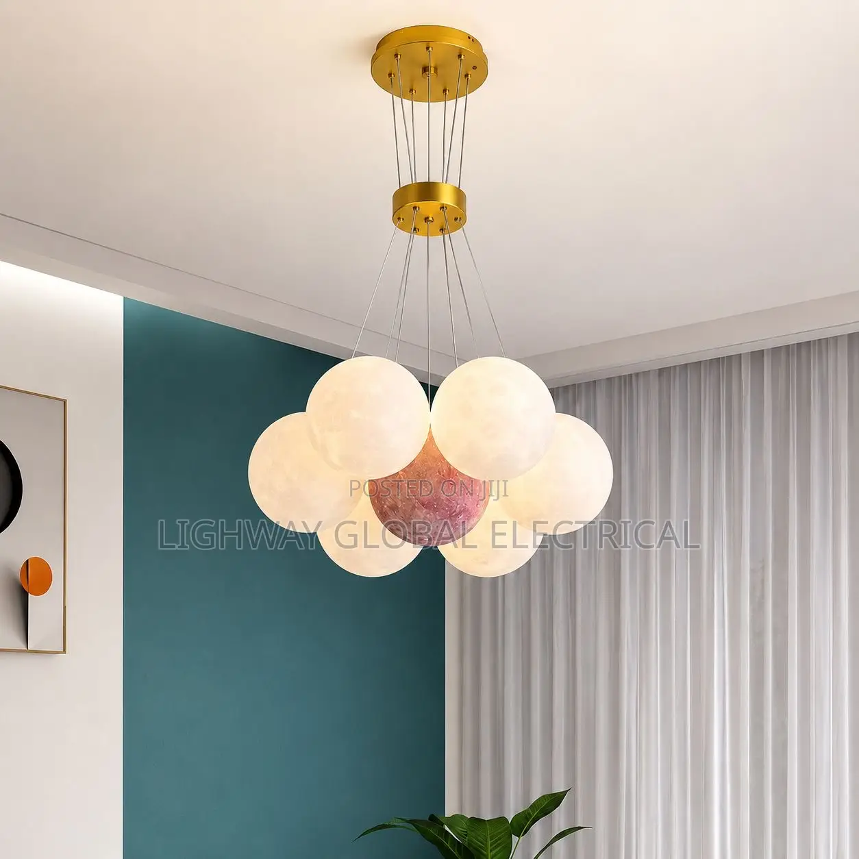 Nordic Ball Contemporary Chandelier
