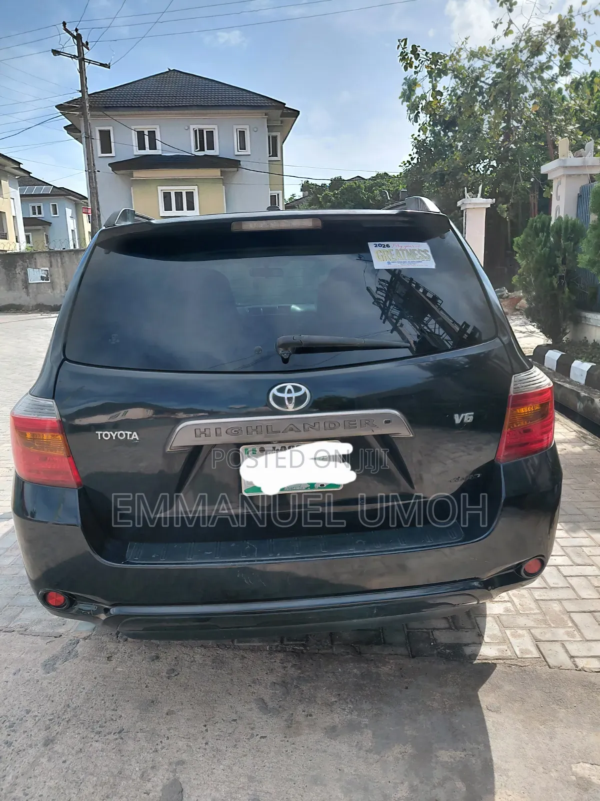 Toyota Highlander 2009 Black