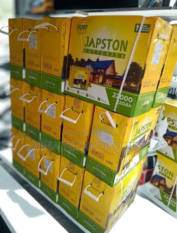 Japston 12v, 220ah Tubular Battery