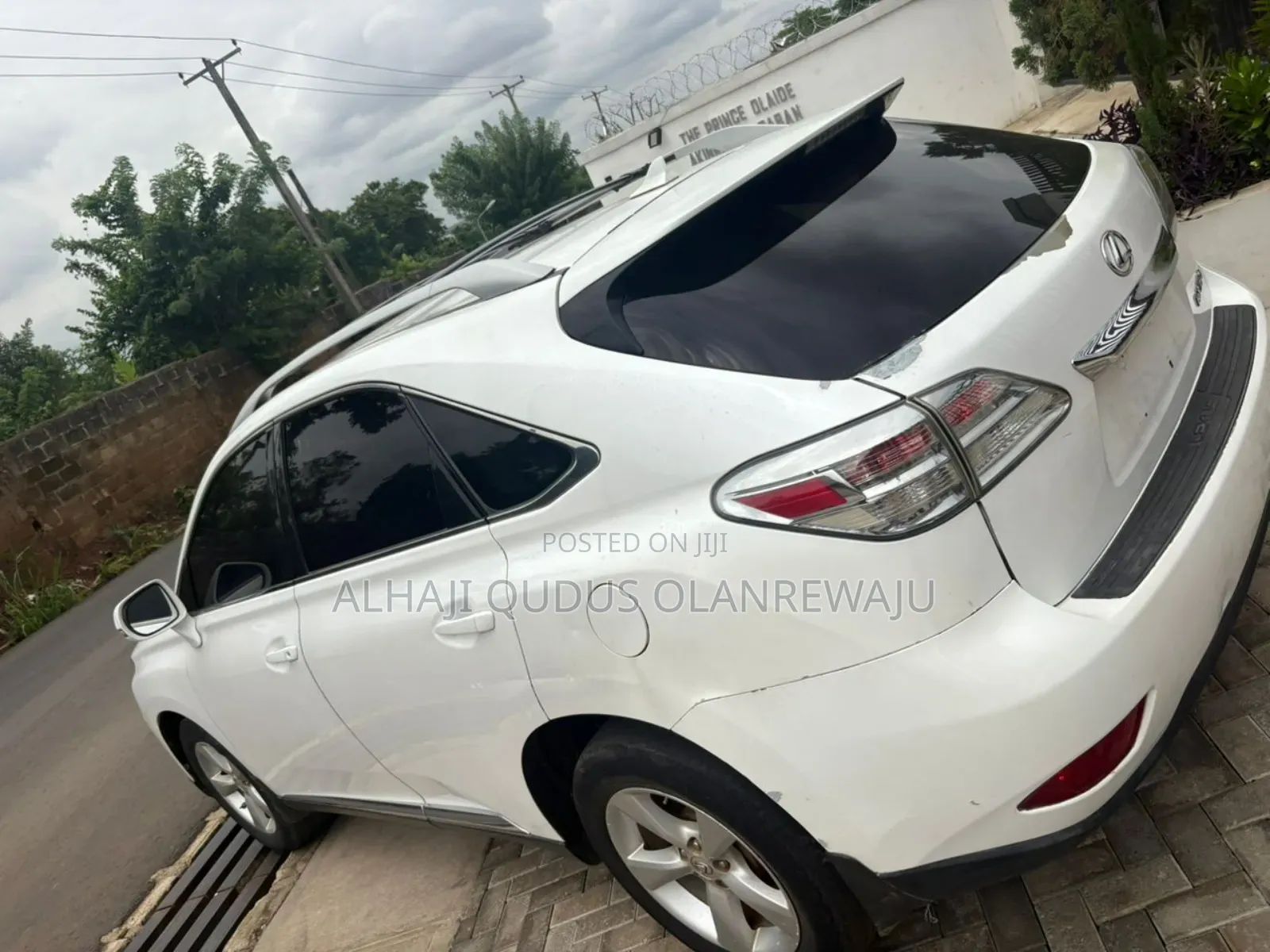 Lexus RX 350 FWD 2012 Off white