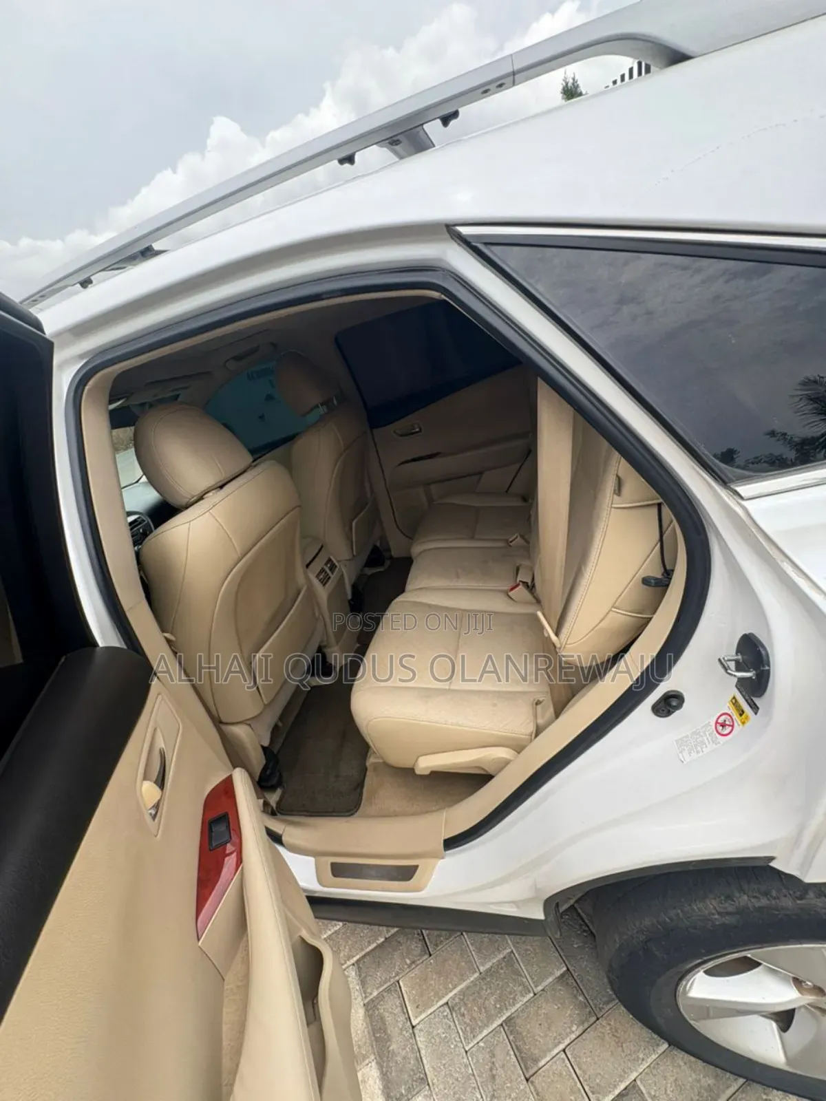 Lexus RX 350 FWD 2012 Off white