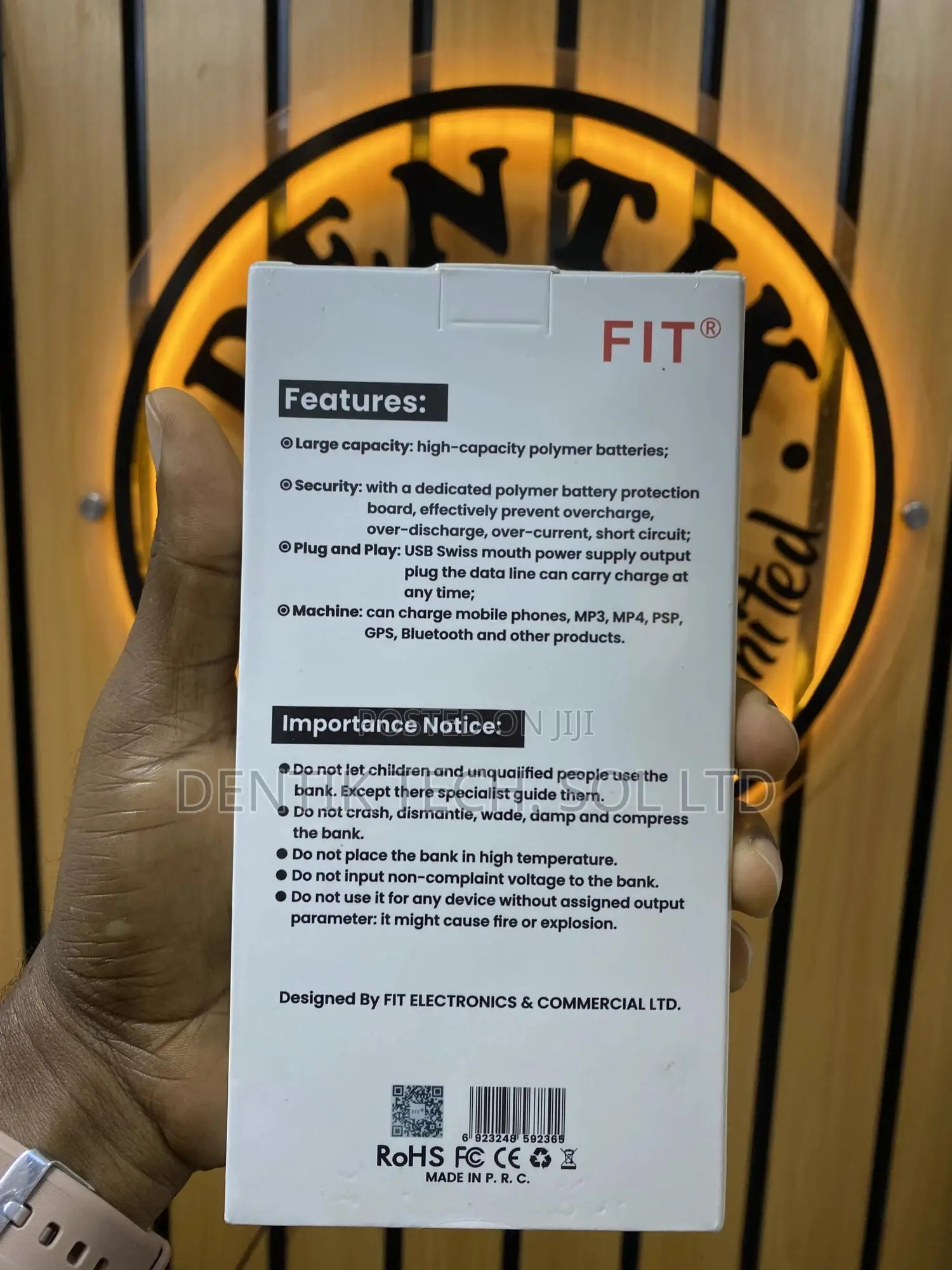 Fit 10000mah Power Bank