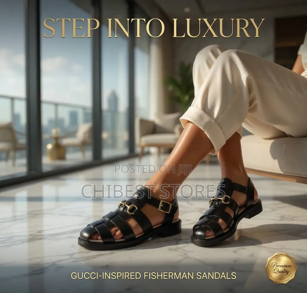 Luxury Gucci Mens Sandals