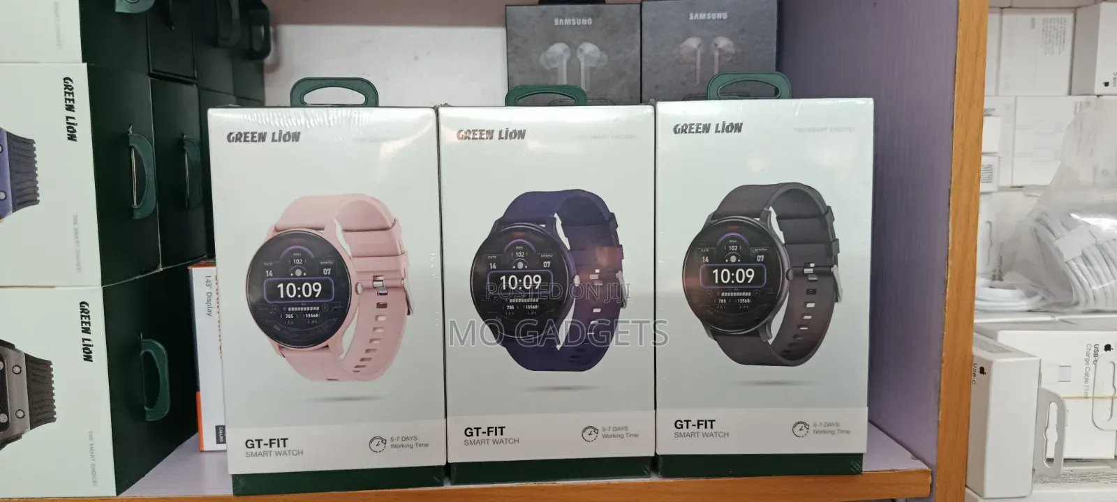 Green Lion Gt-Fit Smartwatch (Multiple Colors Available)