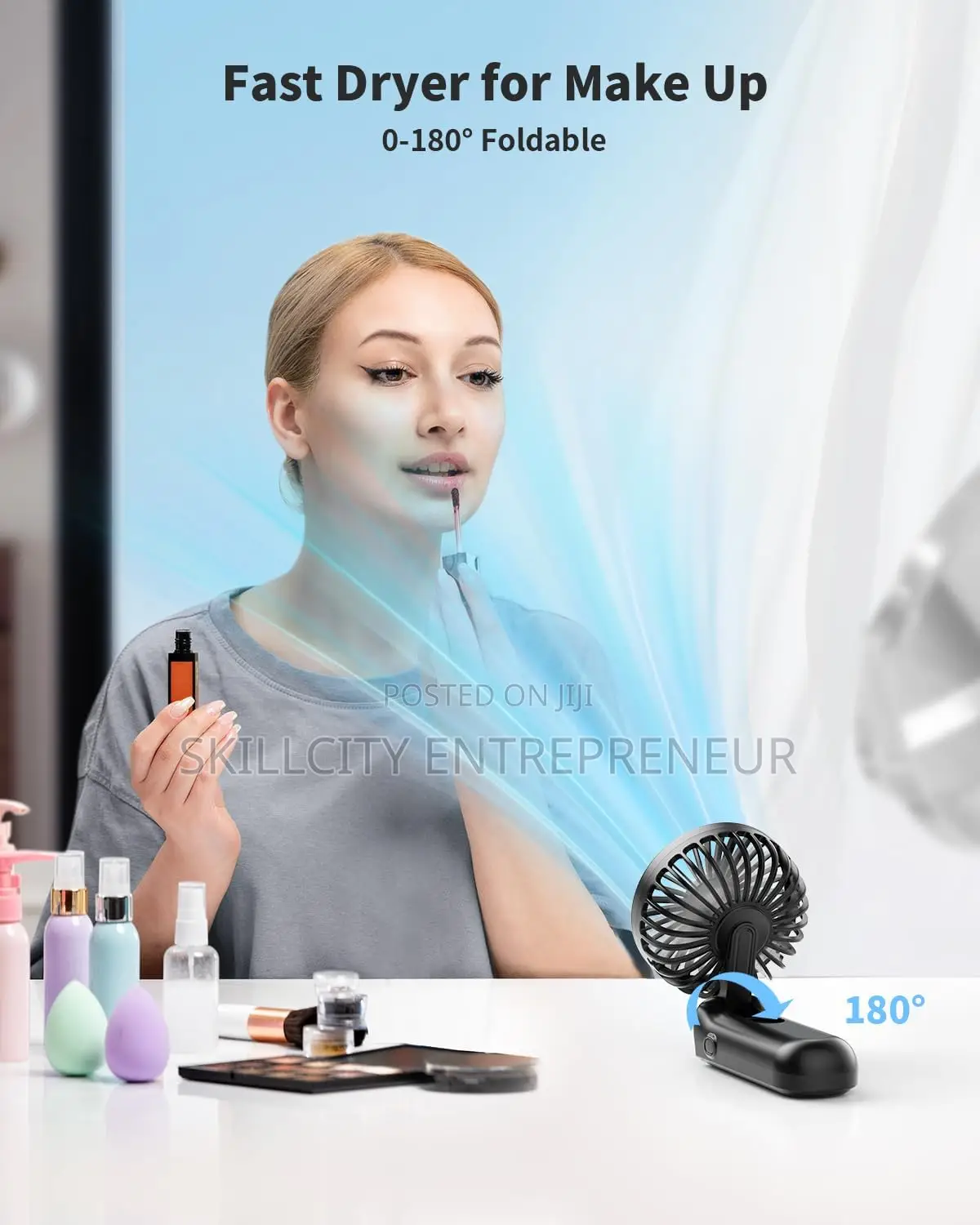 Portable Personal Fan With Led Screen 90