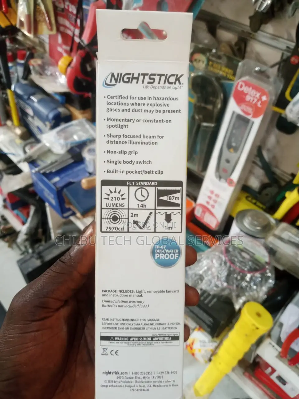 Nightstick XPP-5420gxa Intrinsically Safe Flashlight
