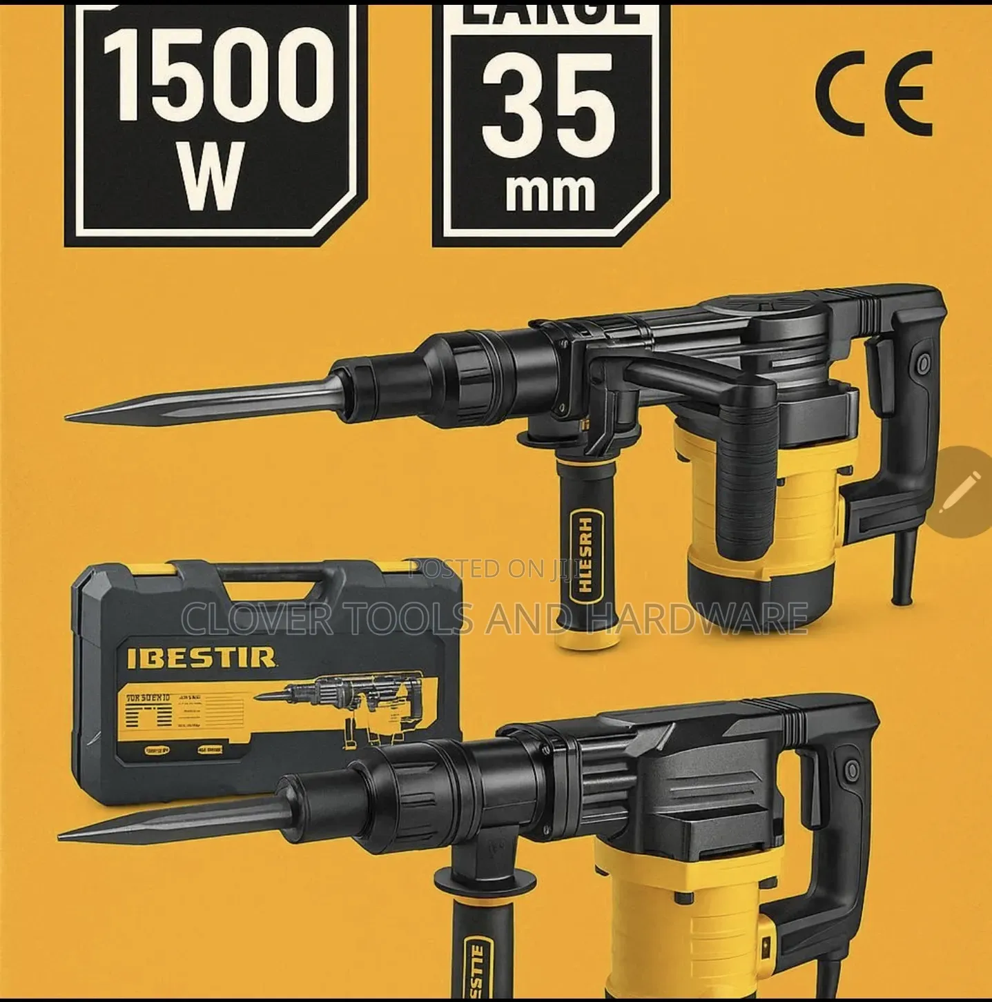 Iibestir Electric / Demolition Breaker Be-620103e 1500w