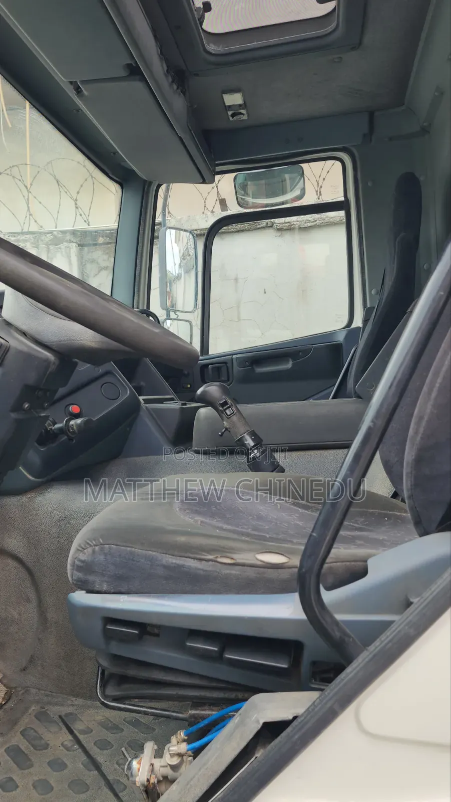 Foreign Used Daf 75 Cf Truck, 8 Tyres, Spring Spring, Injector 2004 White
