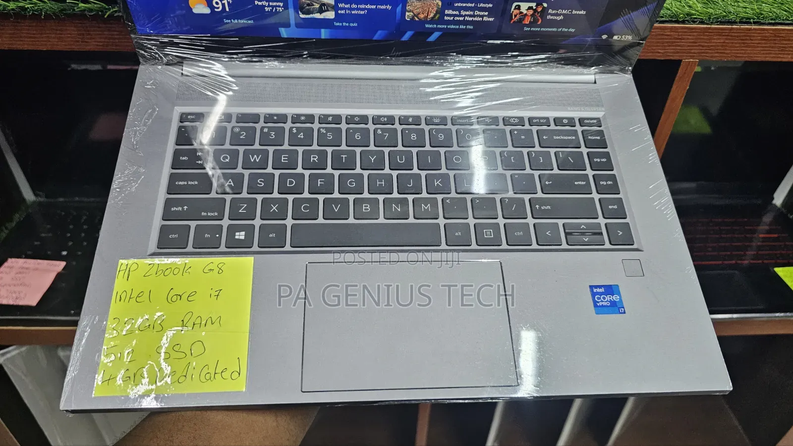 Laptop HP ZBook Studio G8 32GB Intel Core i7 SSD 512GB