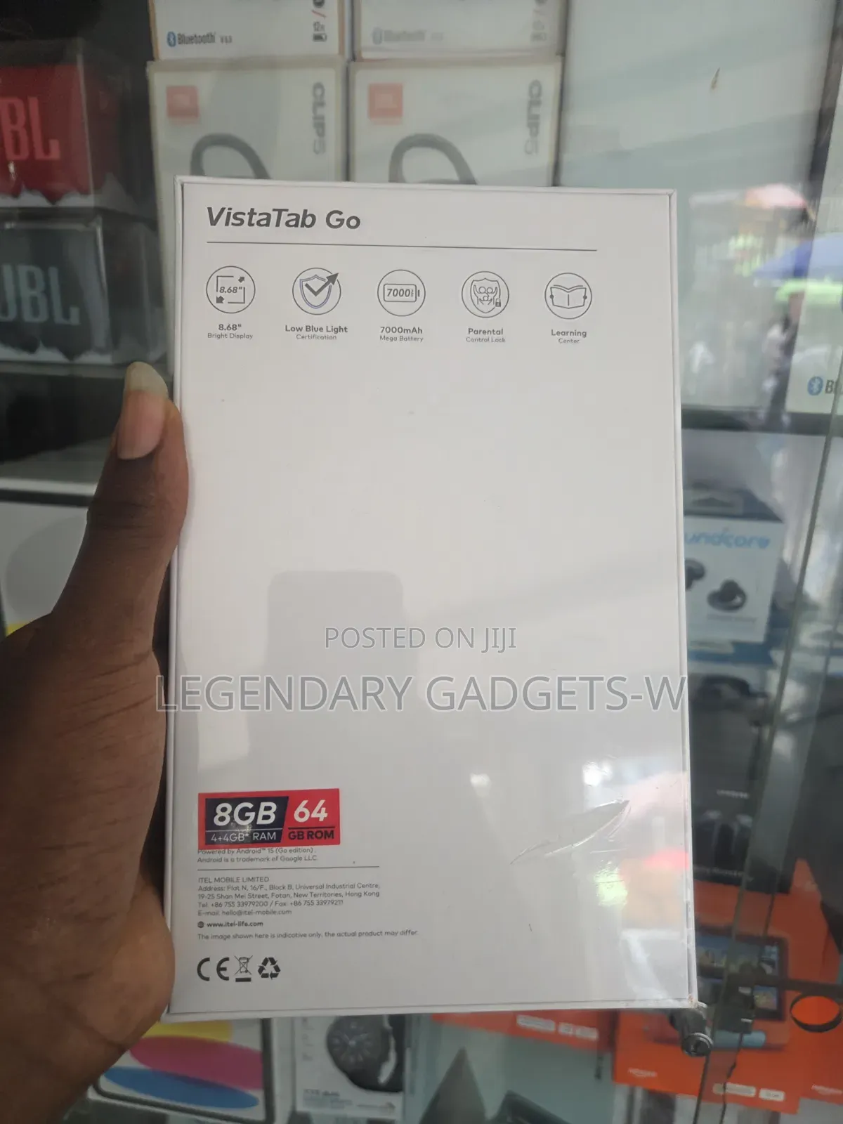 New Itel VisaTab Go 64 GB Gray