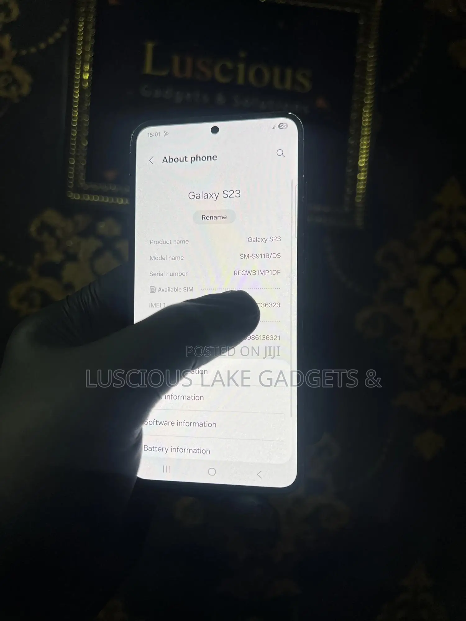 Samsung Galaxy S23 128 GB Black