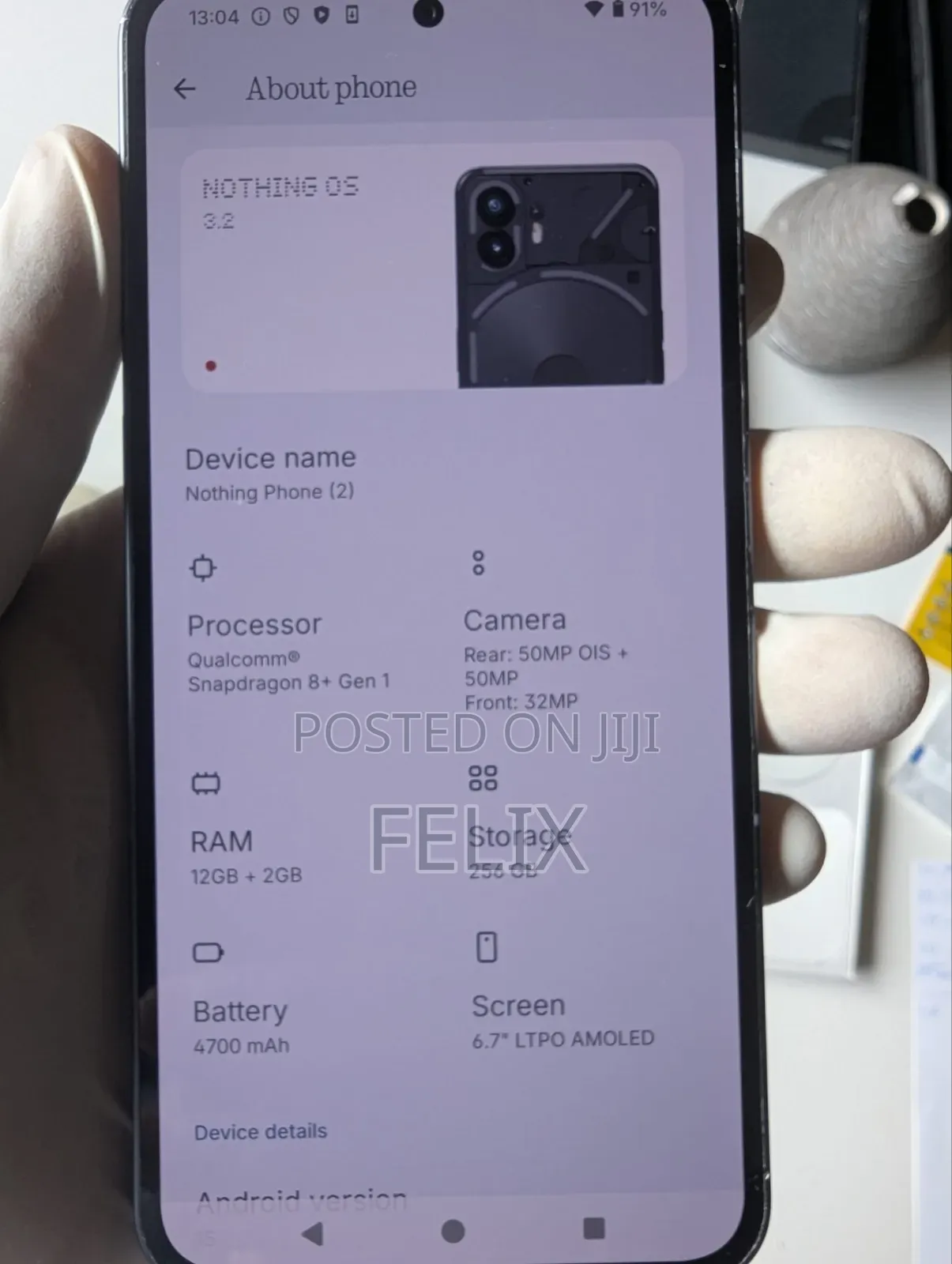 Nothing Phone 2 256 GB Black