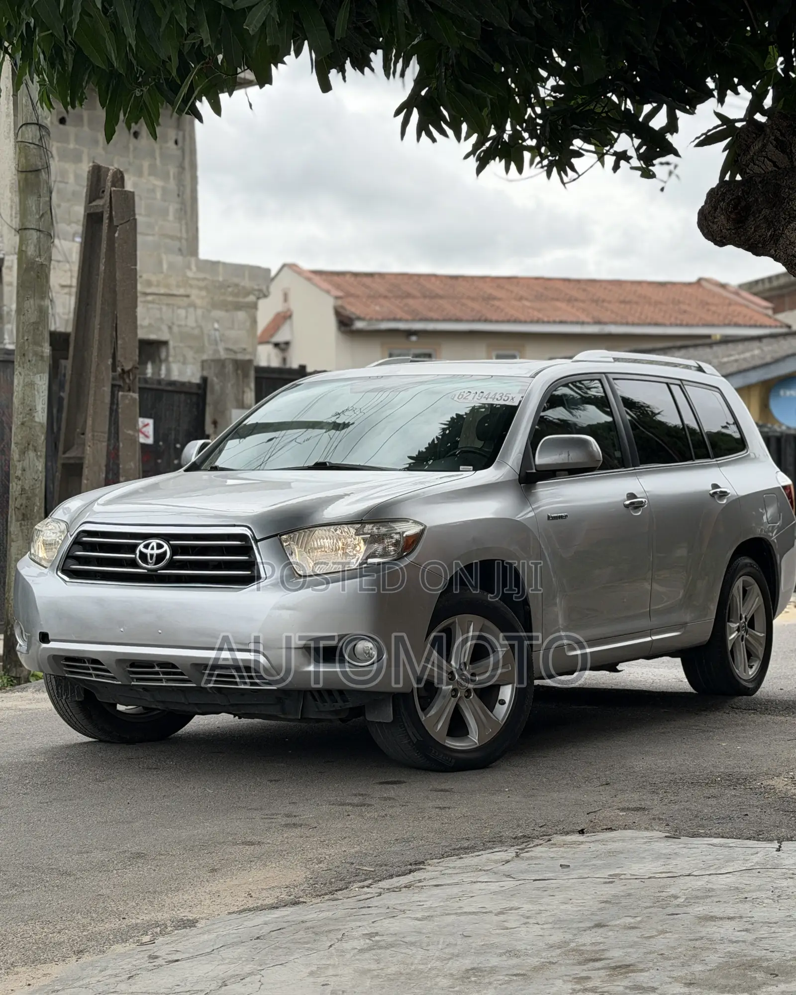 Toyota Highlander Limited 2010 Silver