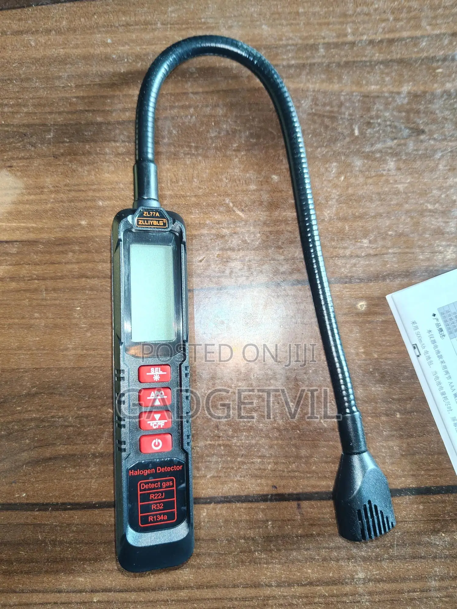 Portable Digital Halogen Gas Leak Detector