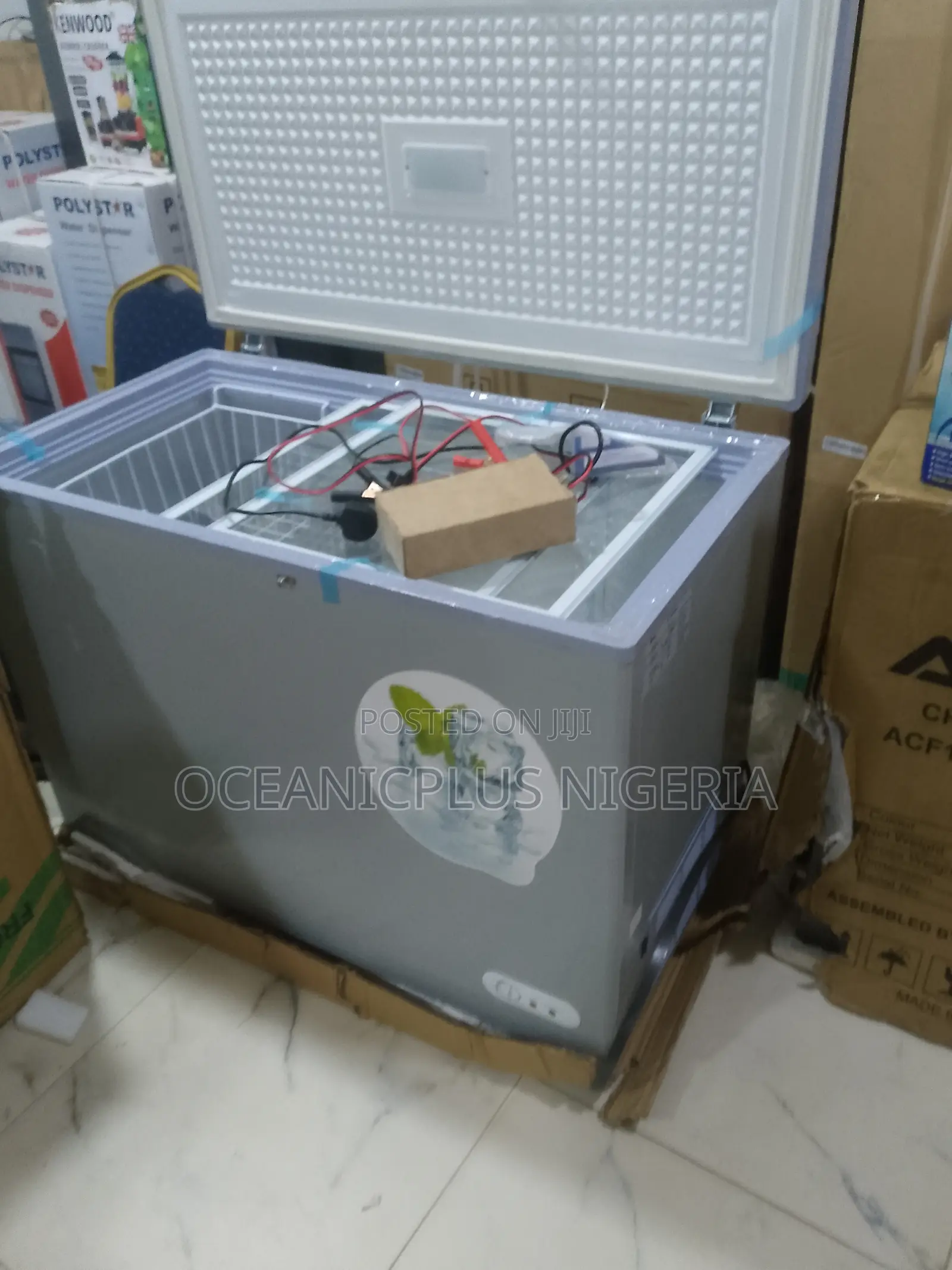 Bona Bd318l Solar Chest Freezer With Large Storage