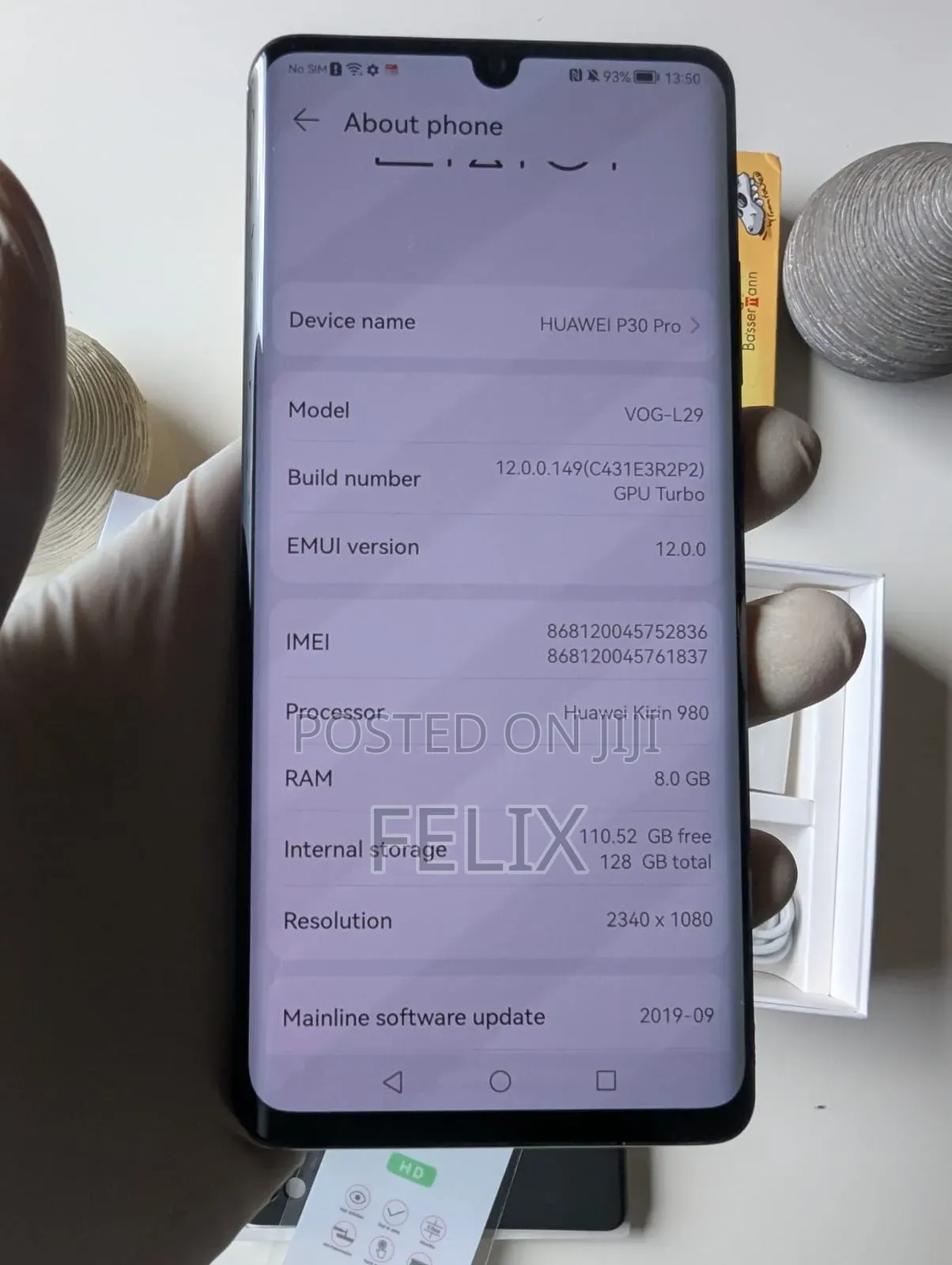 Huawei P30 Pro 128 GB Black