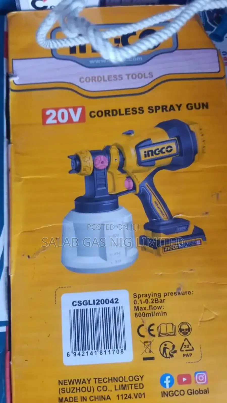 Cordless Spray Gun