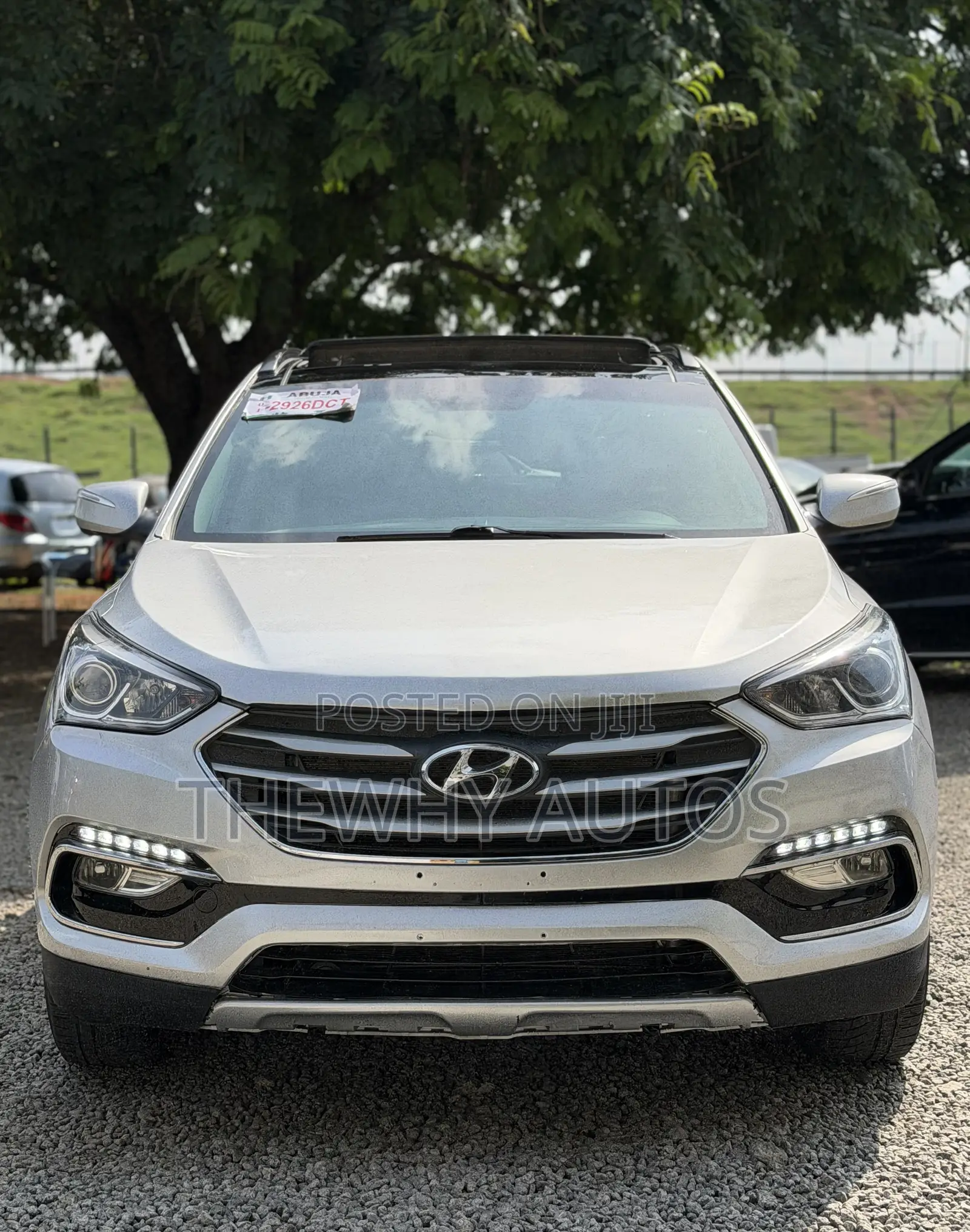 Hyundai Santa Fe SE AWD 2017 Silver